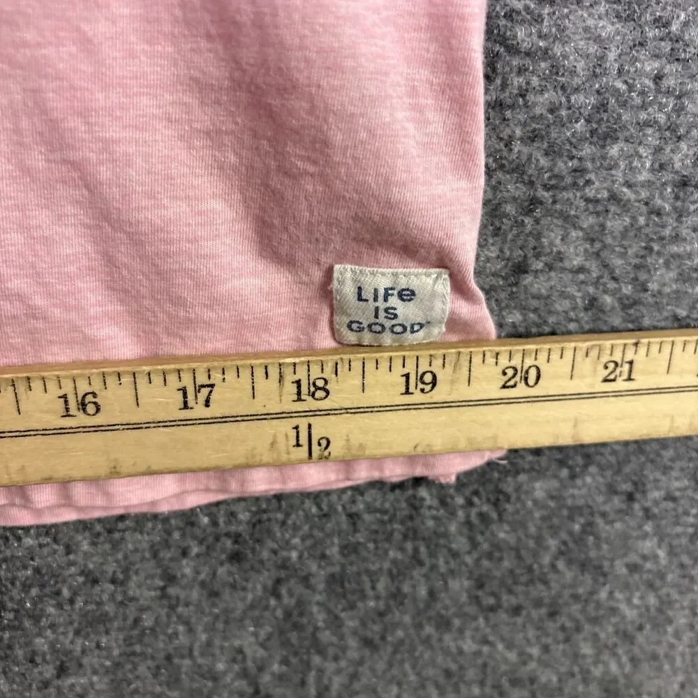 Life is Good girls dress Size M Pink Tee Pajama Casual